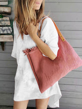 Load image into Gallery viewer, Contrast Color Short-Sleeved Dress