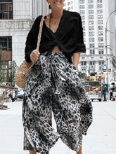 Load image into Gallery viewer, Fashionable Retro Casual Loose Shirt Tops Leopard Print Suit