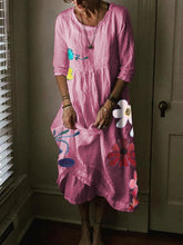 Load image into Gallery viewer, Fashionable Bohemian Printed Casual Dress