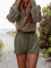 Load image into Gallery viewer, Round Neck Long Sleeve Simple Women's Suit