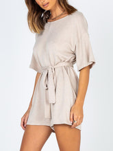 Load image into Gallery viewer, Knitted Lace Casual Jumpsuit