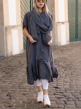 Load image into Gallery viewer, Solid Color Casual Loose Dress