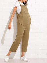 Load image into Gallery viewer, Casual Loose Sleeveless Round Neck Pregnant Women's Jumpsuit