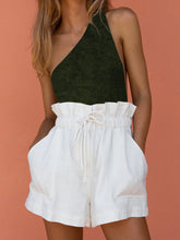 Load image into Gallery viewer, Monochrome Oblique Shoulder Vest Set