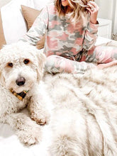 Load image into Gallery viewer, Casual Loose Camouflage Loungewear Top Pants Set