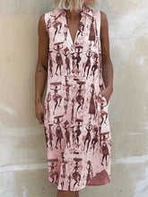 Load image into Gallery viewer, Shirt Collar White Women Dresses Daily Floral-Print Dresses