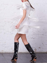 Load image into Gallery viewer, Sexy Fringed Hollow Party Dress