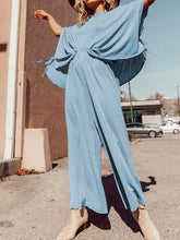 Load image into Gallery viewer, Casual Loose Solid Color Strap Two-piece Suit