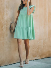 Load image into Gallery viewer, Romantic Sweet Simple Casual Loose Mini Dress