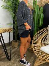 Load image into Gallery viewer, Casual Loose V-Neck Leopard Print Top Shorts Suit