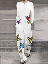 Load image into Gallery viewer, Simple Fashion Casual Top Pants Suit
