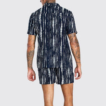 Load image into Gallery viewer, Men Casual Printed Two-Piece Suit