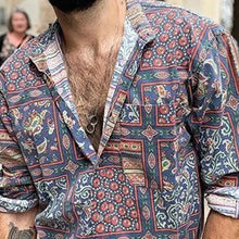 Load image into Gallery viewer, Men Vintage Casual Pattern Printed Shirts