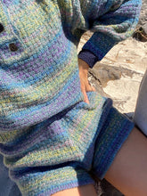 Load image into Gallery viewer, V-neck Button Loose Set