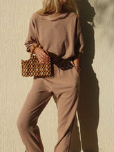 Load image into Gallery viewer, Solid Color Comfortable Long Sleeve Pocket Suit