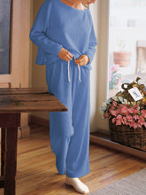 Load image into Gallery viewer, Simple Casual Tops And Pants Set