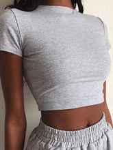 Load image into Gallery viewer, Fashion Casual Solid Color Sexy Two-piece Suit