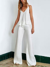 Load image into Gallery viewer, Fashionable Casual Loose Sling Top Pants Suit