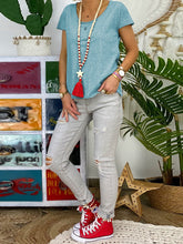 Load image into Gallery viewer, Casual Cutout T-Shirt