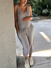 Load image into Gallery viewer, Casual Loose Comfortable Soft Stripe Pregnant Women'S Jumpsuit
