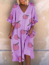 Load image into Gallery viewer, Printed Loose Dress