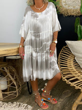 Load image into Gallery viewer, Bohemian Loose Casual Loose Tie-Dye Dress