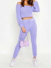 Load image into Gallery viewer, Solid Color Loose Long Sleeve Suit