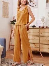 Load image into Gallery viewer, V-neck Solid Color Loose Suit