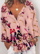 Load image into Gallery viewer, Printed Casual Loose Top