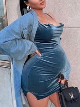 Load image into Gallery viewer, Sexy Sleeveless Sleeveless Maternity Dress