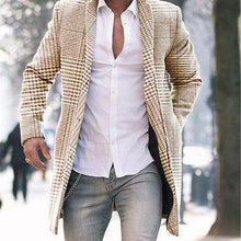 Load image into Gallery viewer, Men'S Fashion Casual Check Coat