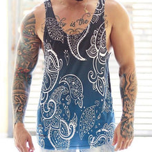 Load image into Gallery viewer, Men'S Holiday Style Gradient Print Vest