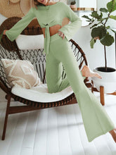 Load image into Gallery viewer, Round Neck Long Sleeve Loose Suit