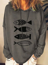 Load image into Gallery viewer, Short-sleeved Clover Printed Casual Round Neck Top