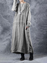 Load image into Gallery viewer, Fashionable Personality Solid Color Long Sleeve Dress