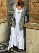 Load image into Gallery viewer, Fashion Casual Ruffled Sleeve Dress