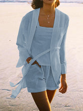 Load image into Gallery viewer, Casual Pure Color Camisole Women's Suit