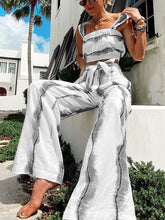 Load image into Gallery viewer, Fashionable Bohemian Sling Sleeveless Two Piece Set