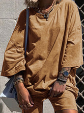 Load image into Gallery viewer, Round Neck Casual Long Sleeve Suits