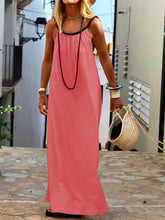 Load image into Gallery viewer, Simple Casual Loose Maxi Dress