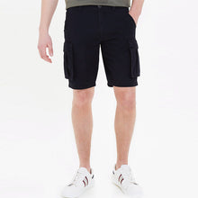 Load image into Gallery viewer, Men's Solid Color Casual Cargo Shorts