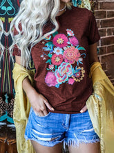 Load image into Gallery viewer, Fashion Casual Printed Round Neck T-shirt