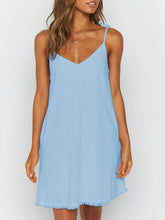 Load image into Gallery viewer, Simple Casual Loose Mini Dress