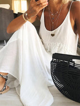 Load image into Gallery viewer, Casual Solid Color Pleated Dress