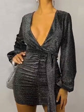 Load image into Gallery viewer, Fashion Sexy Solid Color Slim Midi Dress