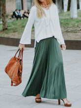 Load image into Gallery viewer, Simple Casual Loose Long Sleeve Top Skirt Knitted Suit