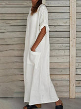 Load image into Gallery viewer, Fashion Casual Personality Pocket Dress