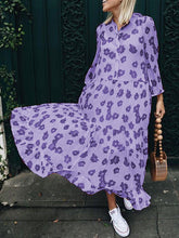 Load image into Gallery viewer, Casual Loose Print Dress