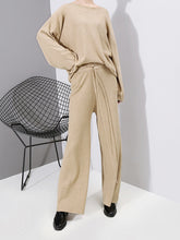 Load image into Gallery viewer, Round Neck Loose Casual Woman's Suit