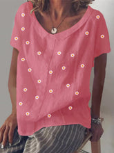 Load image into Gallery viewer, Casual Loose Print Top